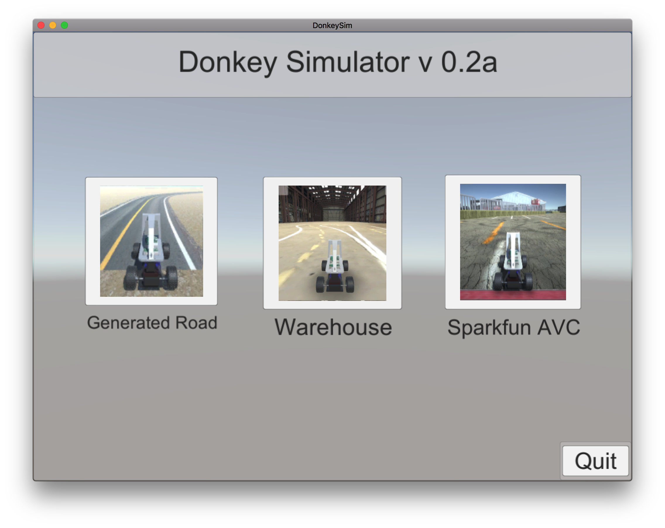自动驾驶模型汽车Donkey Car