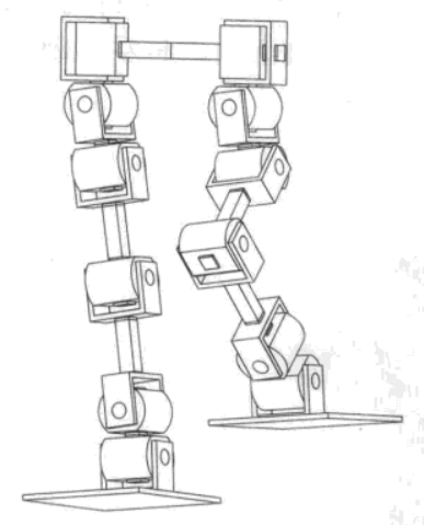 机器人实战篇：低成本双足机器人（切比雪夫联杆结构、静步行、动步行、ZMP点等概念）